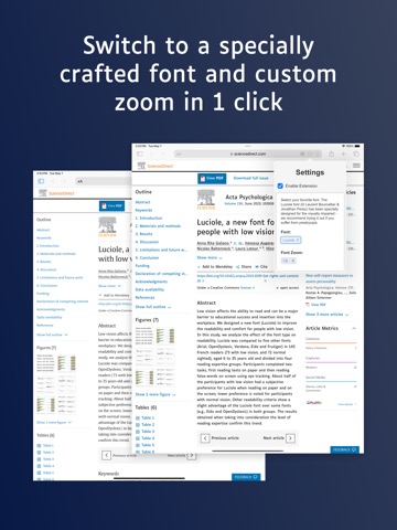 Presbyopia Font Zoomのおすすめ画像1