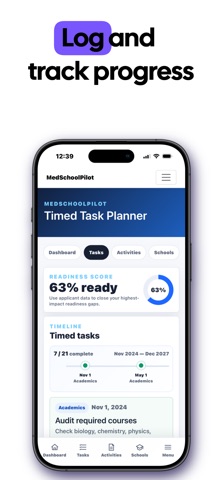 MedSchoolPilot: Premed Plan Screenshot 2 of 5