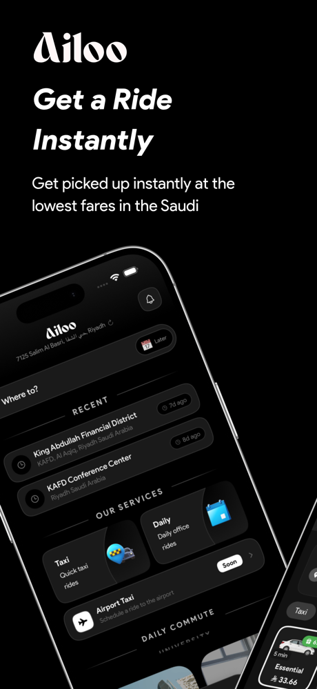 Ailoo - Book A Ride screenshot 1