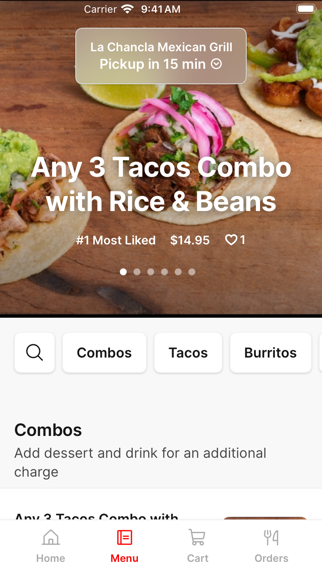 App screenshot