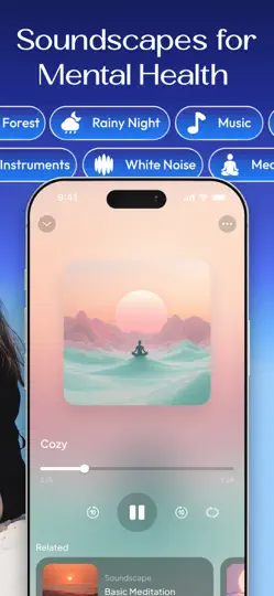 Скриншот Mindfulness: Meditation & Calm на iPhone 2