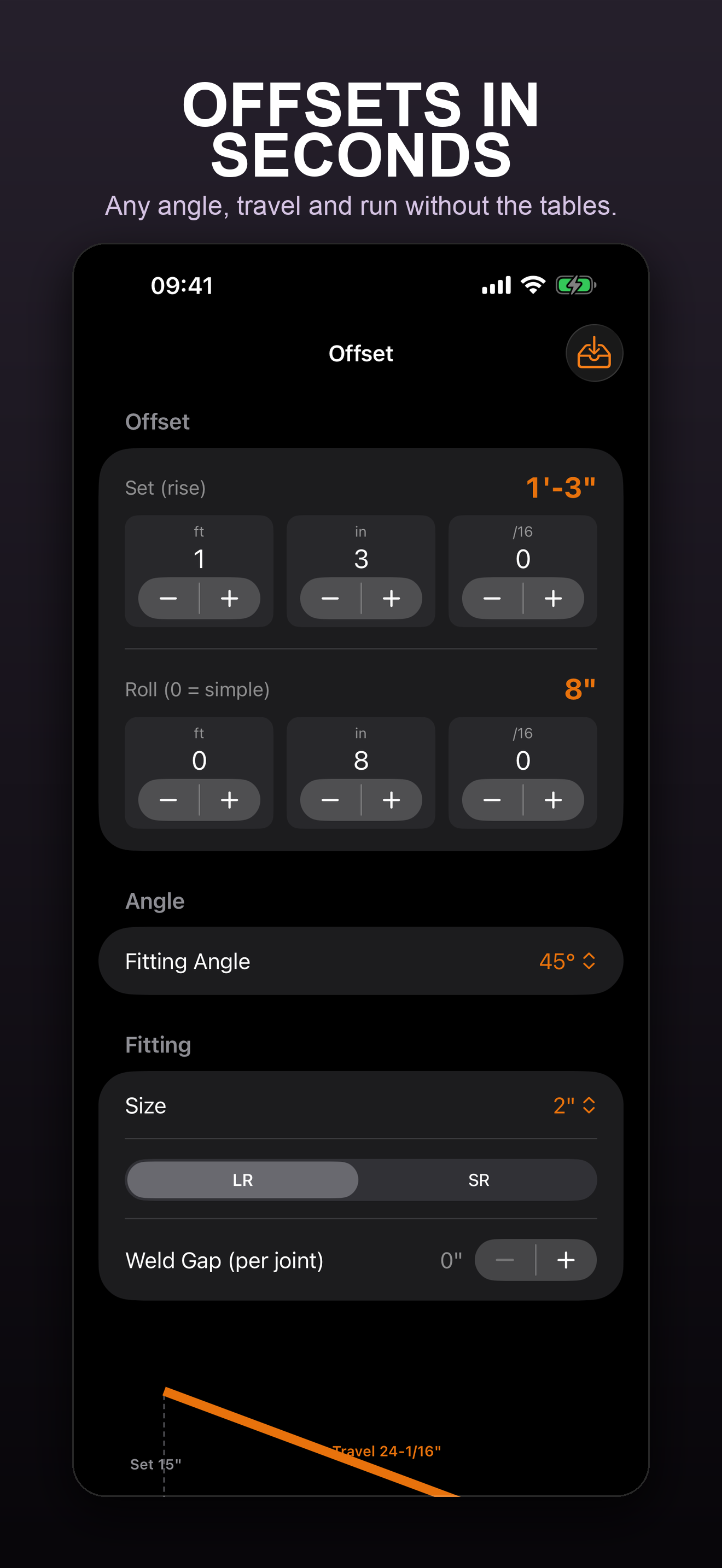 FitterMaster: Pipe Fitter Calc screenshot 2