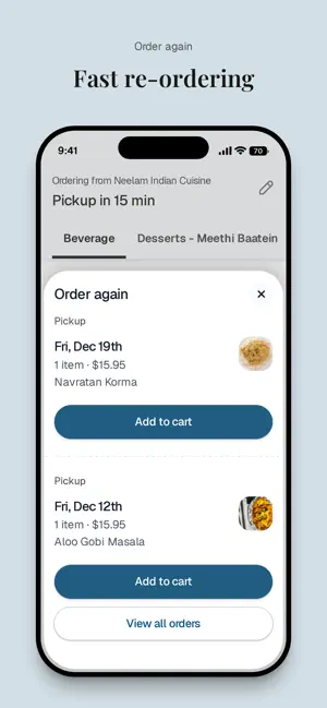 Neelam Indian Cuisine screenshot 4