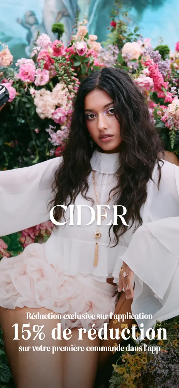 Screenshot #1 pour CIDER - Vêtements et mode