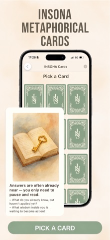 Insona - Your Pocket AI Coach iPhone screenshot
