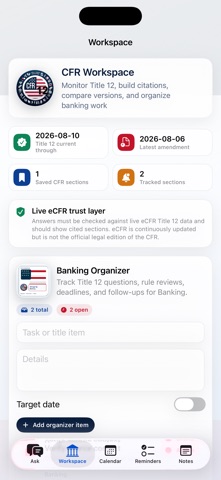 CFR AI - Title 12 Screenshot 2 of 5