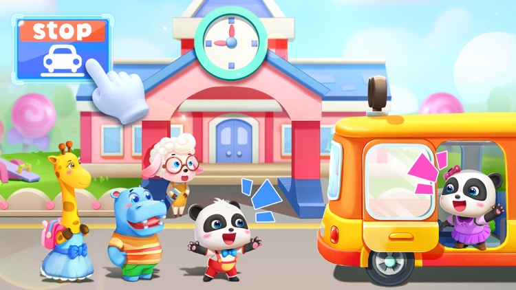 Baby Panda's School Bus screenshot-7