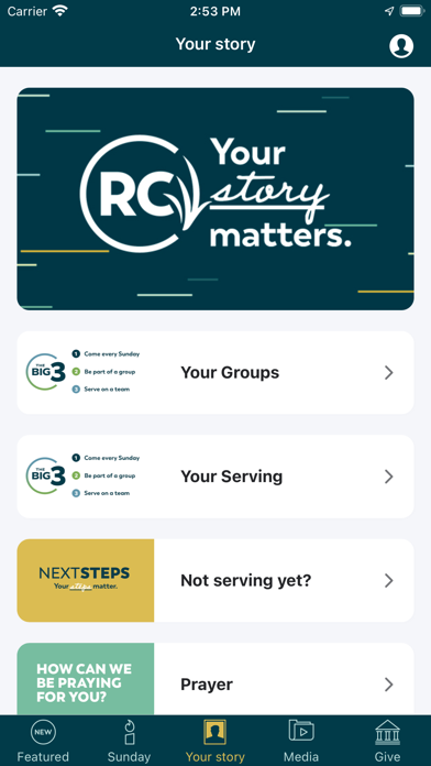 Screenshot 3 of MYRC.CHURCH App