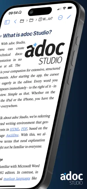 adoc Studio - Writing App screenshot 2