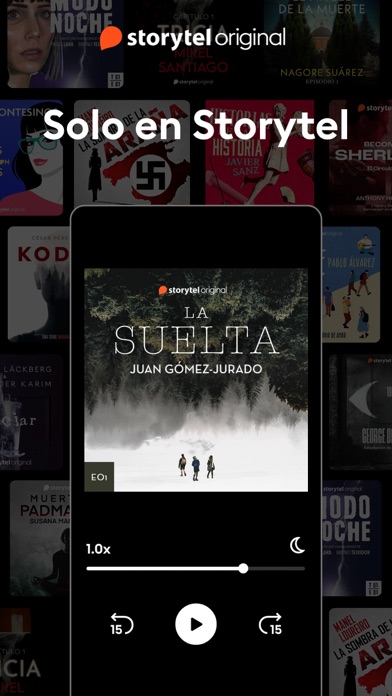 Storytel: Audiolibros y Ebooks