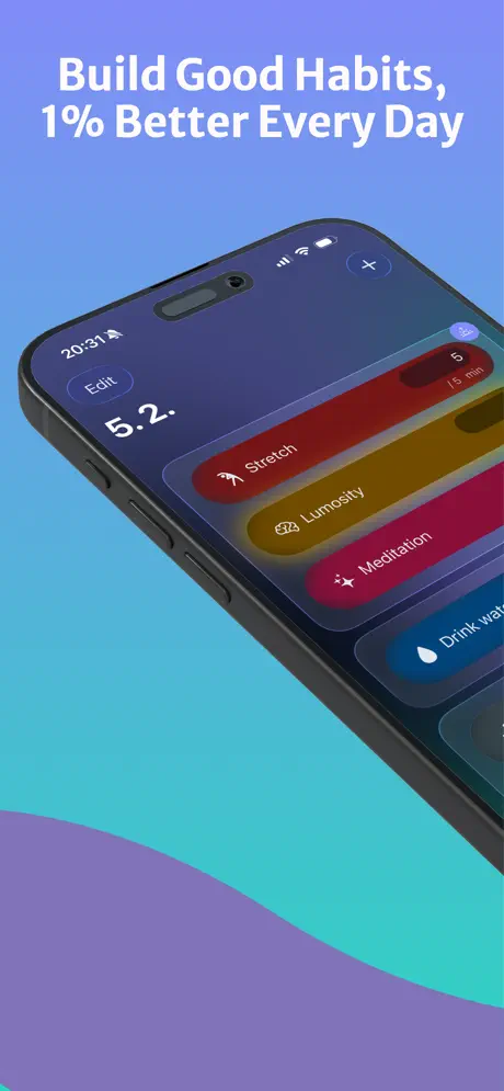 Habitoo App Store screenshot 1
