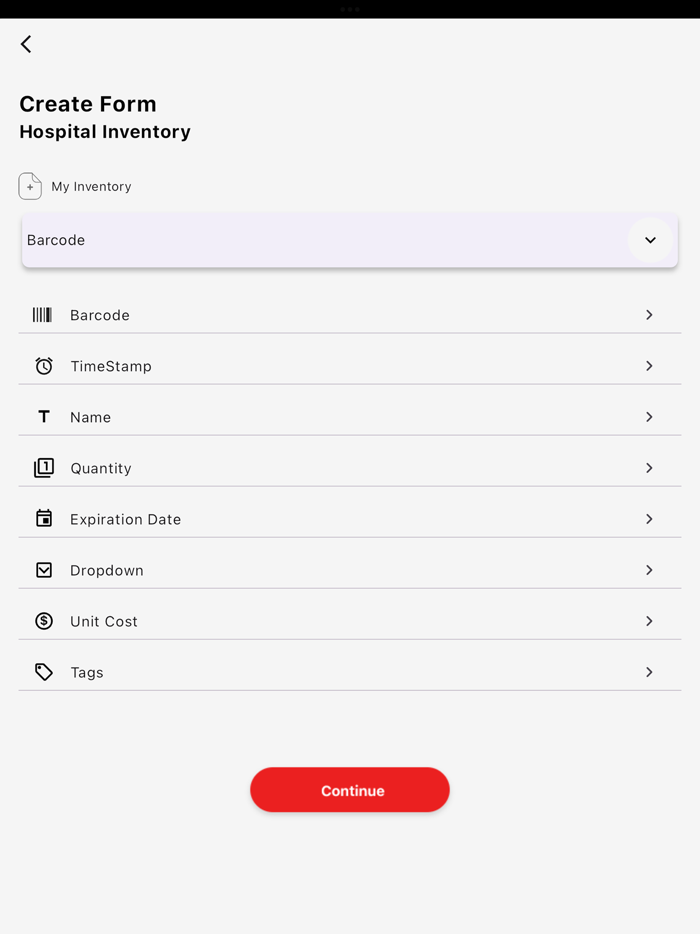 GearChain Inventory  Barcode