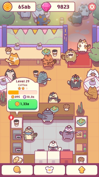 Cat Snack Bar: Food Games