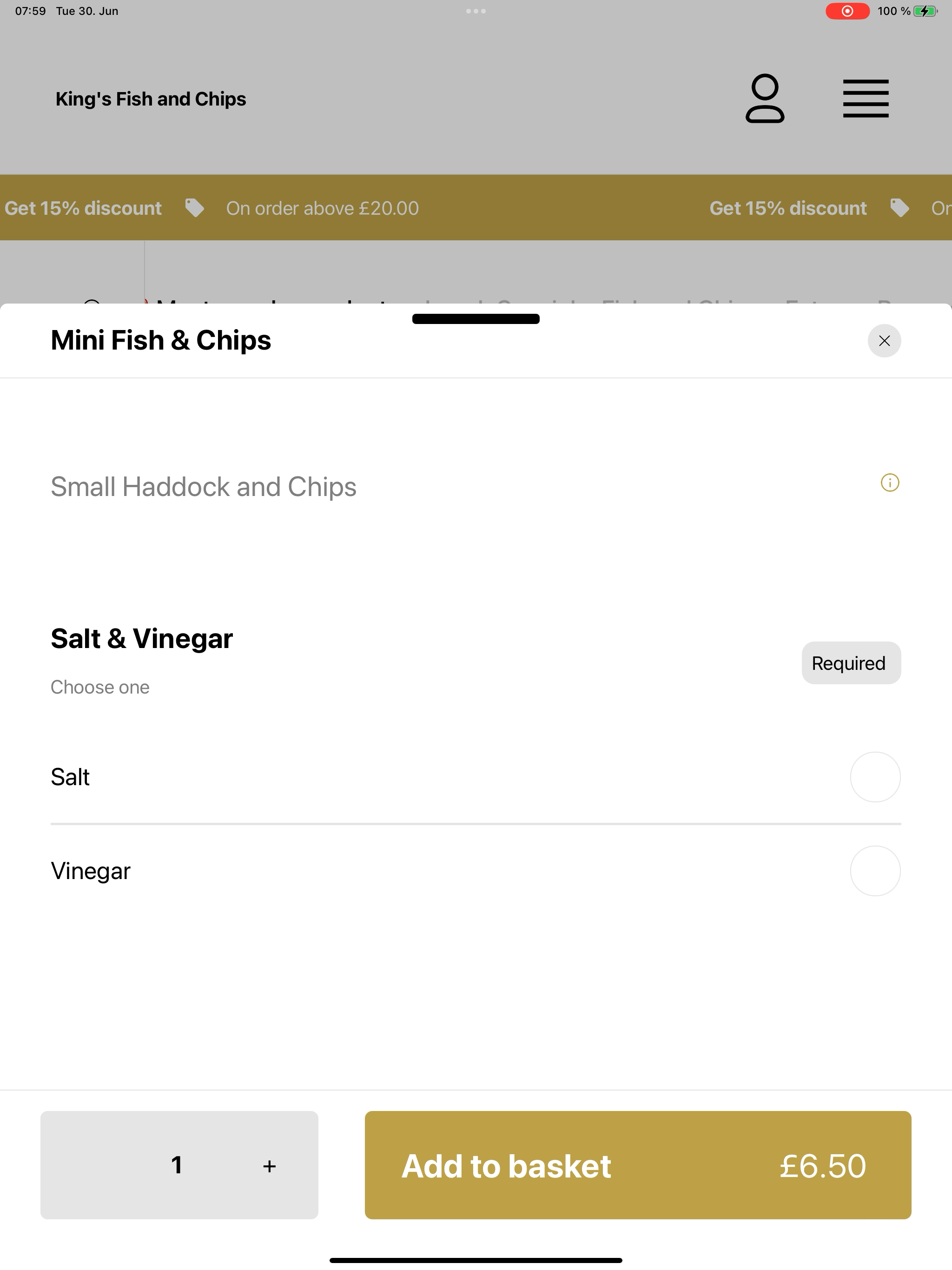 King's Fish and Chips screenshot 16