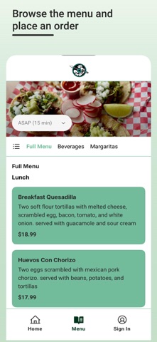 App screenshot