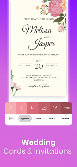 ‎Invitation Maker - Flyer Maker Screenshot