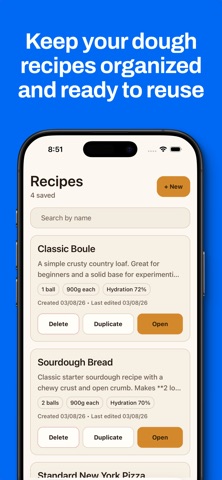Dough Maker: Bread Calculator Screenshot 1 of 4