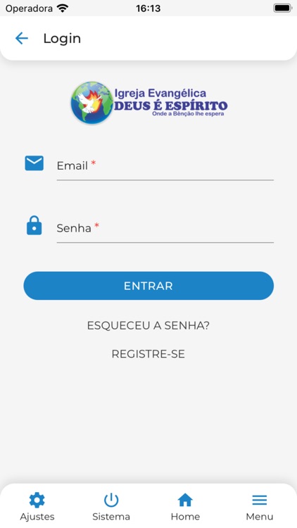 Igreja Ev. Deus é Espírito