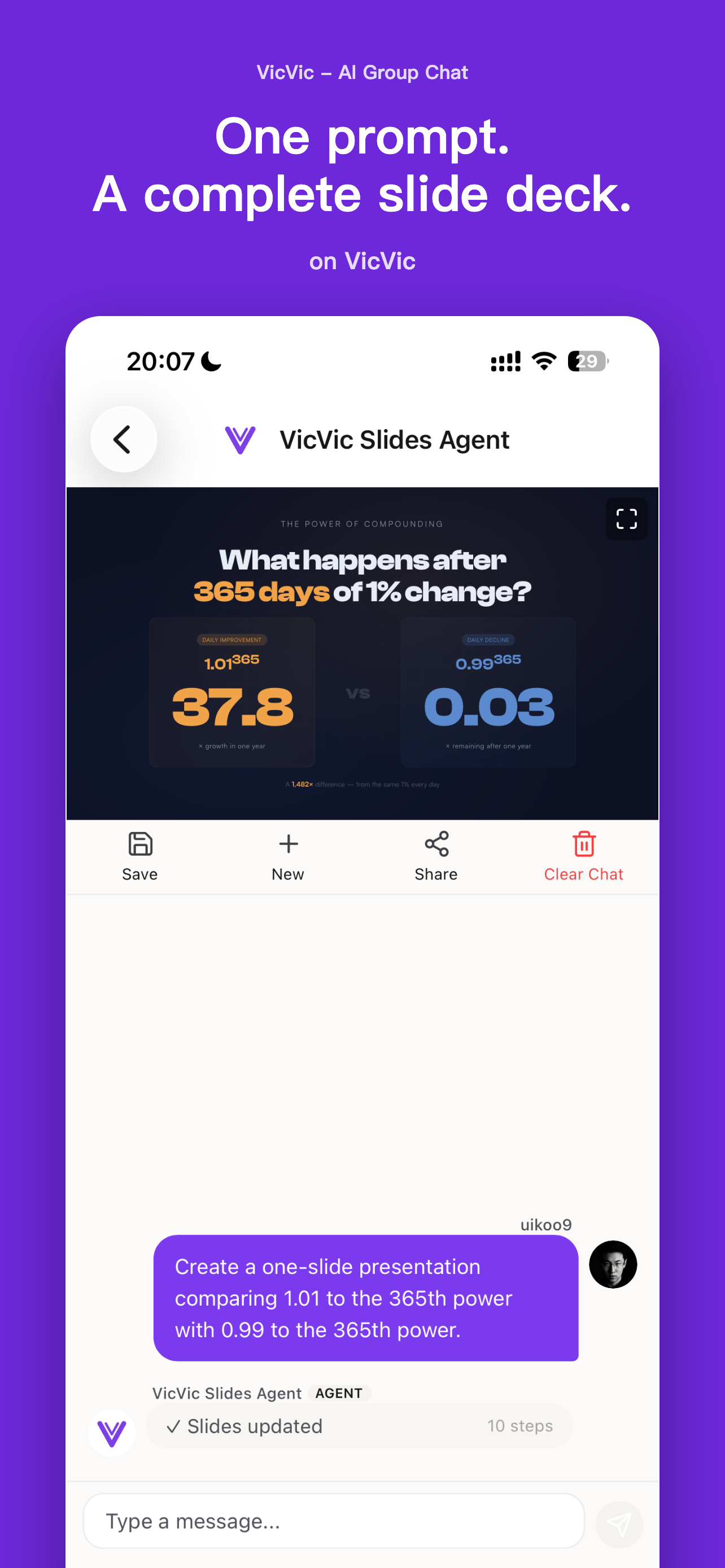 VicVic - AI Group Chat screenshot 3