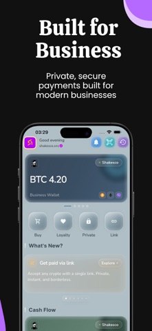 Shakesco: Send & Pay Crypto Screenshot 7 of 7