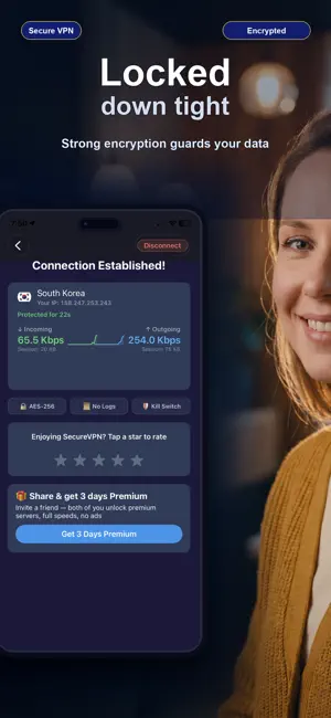 VPN - Fast & Secure VPN Proxy screenshot 3