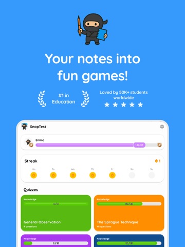 SnapTest: AI Quiz & Study iPad screenshot 1