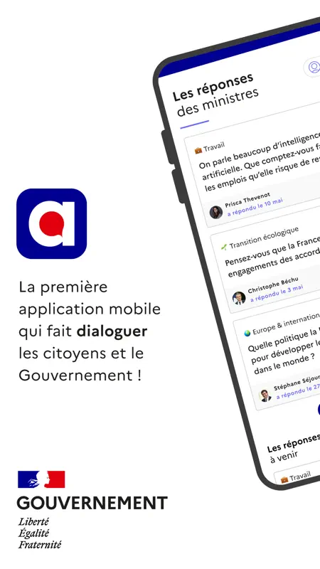 Agora - Citoyens & Gouv screenshot 1 of 4