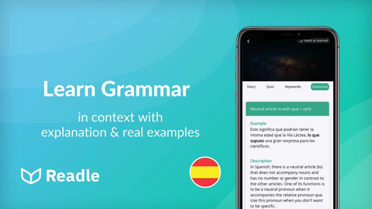 Learn Spanish: News by Readle screenshot-4