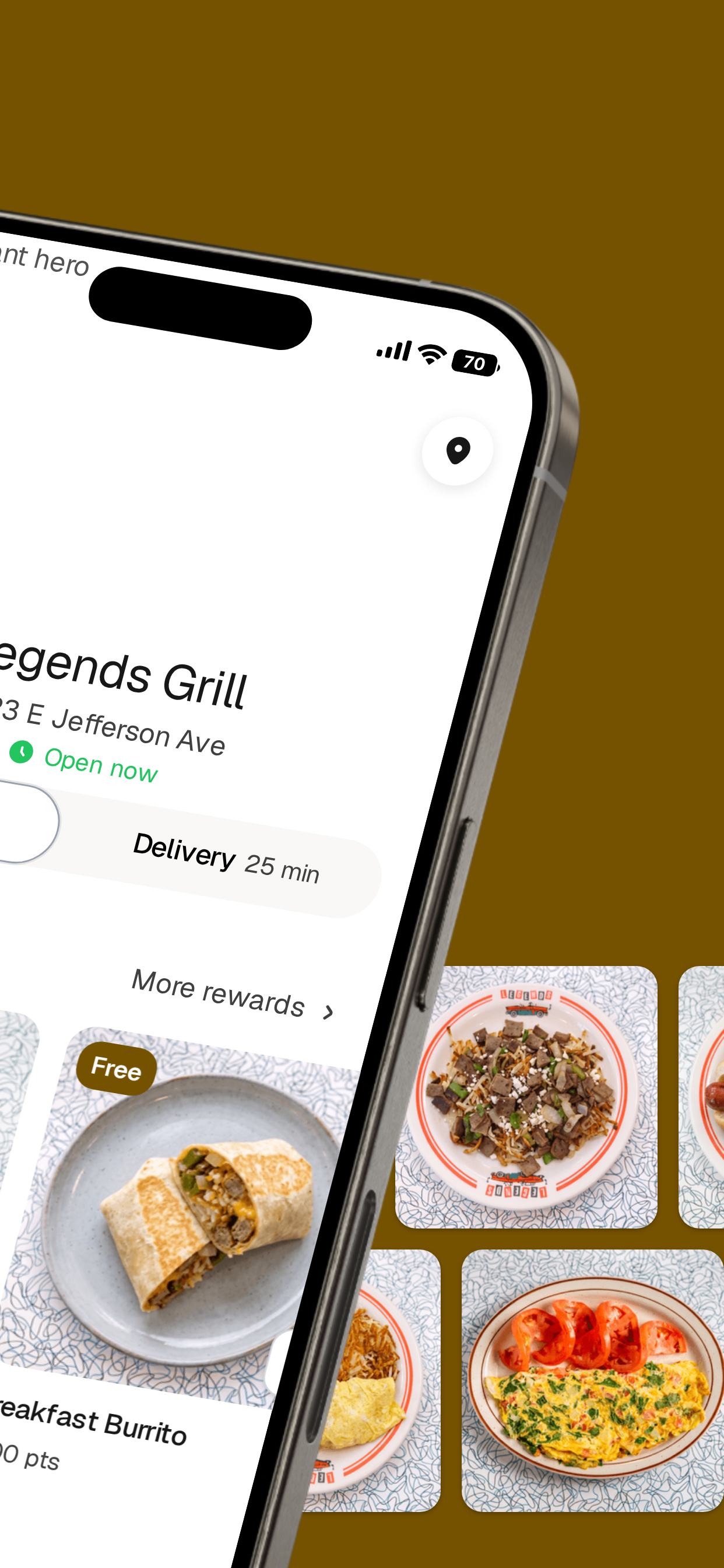 Legends Grill screenshot 2