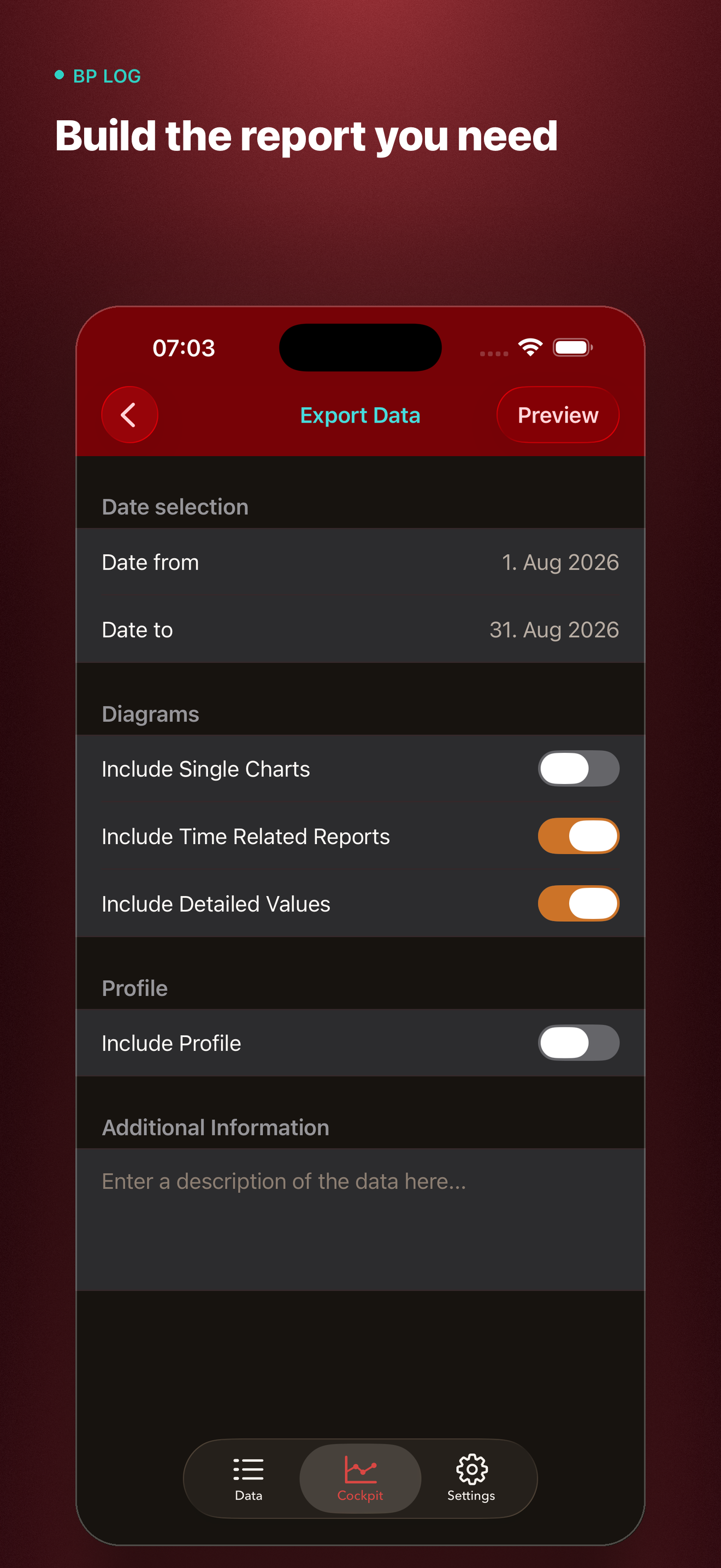 BP Log screenshot 7