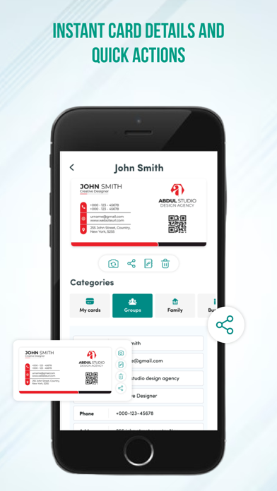 Biz Card Scanner - Scan Cards Screenshot