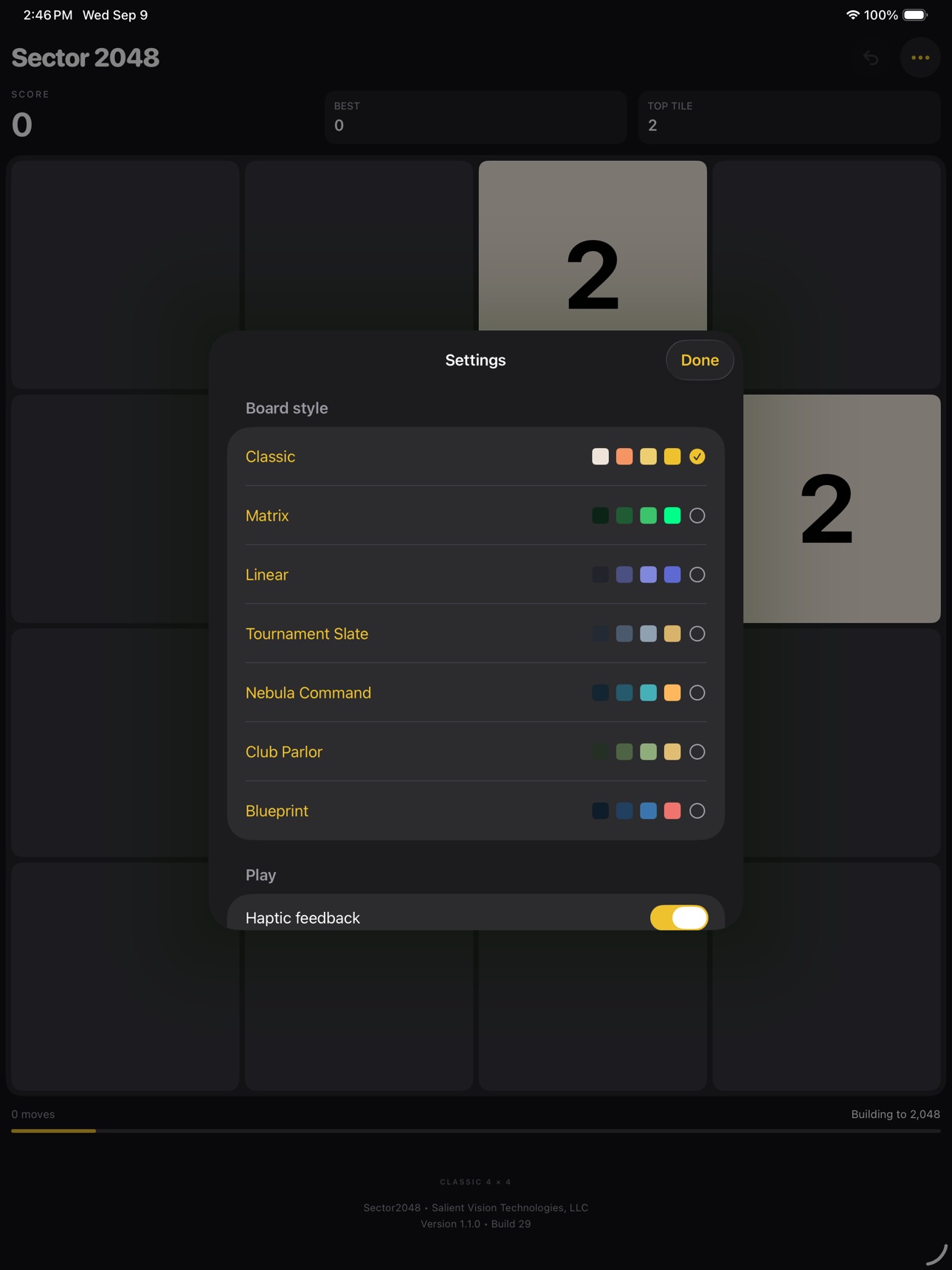 Screenshot 5 of Sector 2048