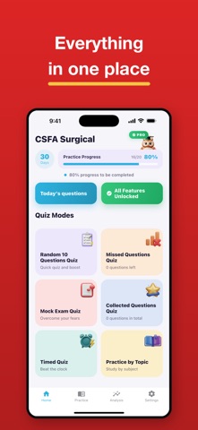 CSFA Surgical First Assistant iPhone screenshot