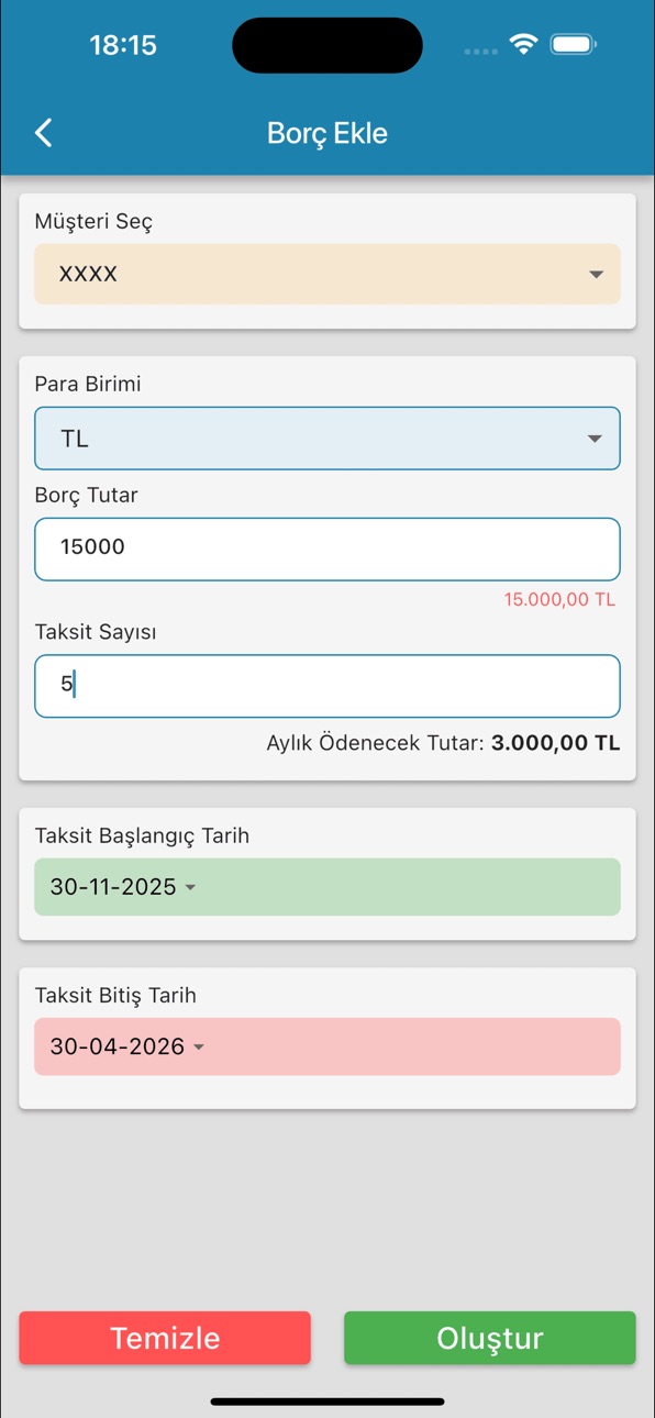 iPhone screenshot