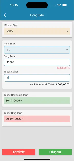 Musteri Takip screenshot 4