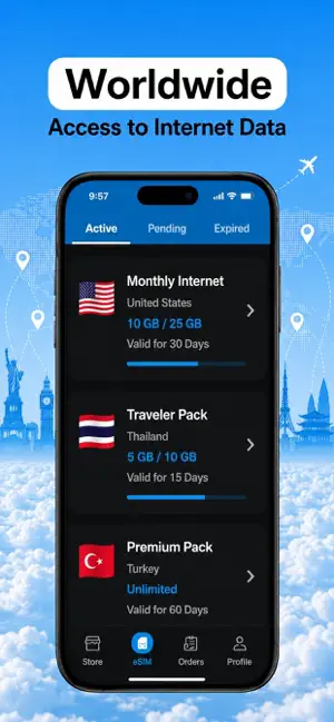 eSIM & Data Manager screenshot 2