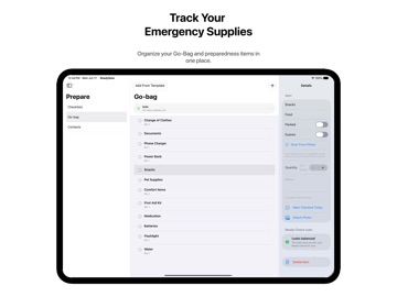 ReadyNow Prep iPad screenshot