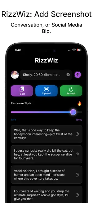 RizzWiz - AI Dating Assistant screenshot 1