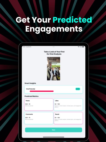 Viralify: Go Viral on TikTok iPad screenshot