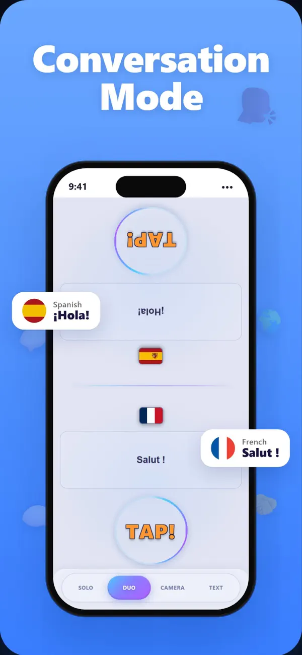 Screenshot #2 pour Just One Tap Translator