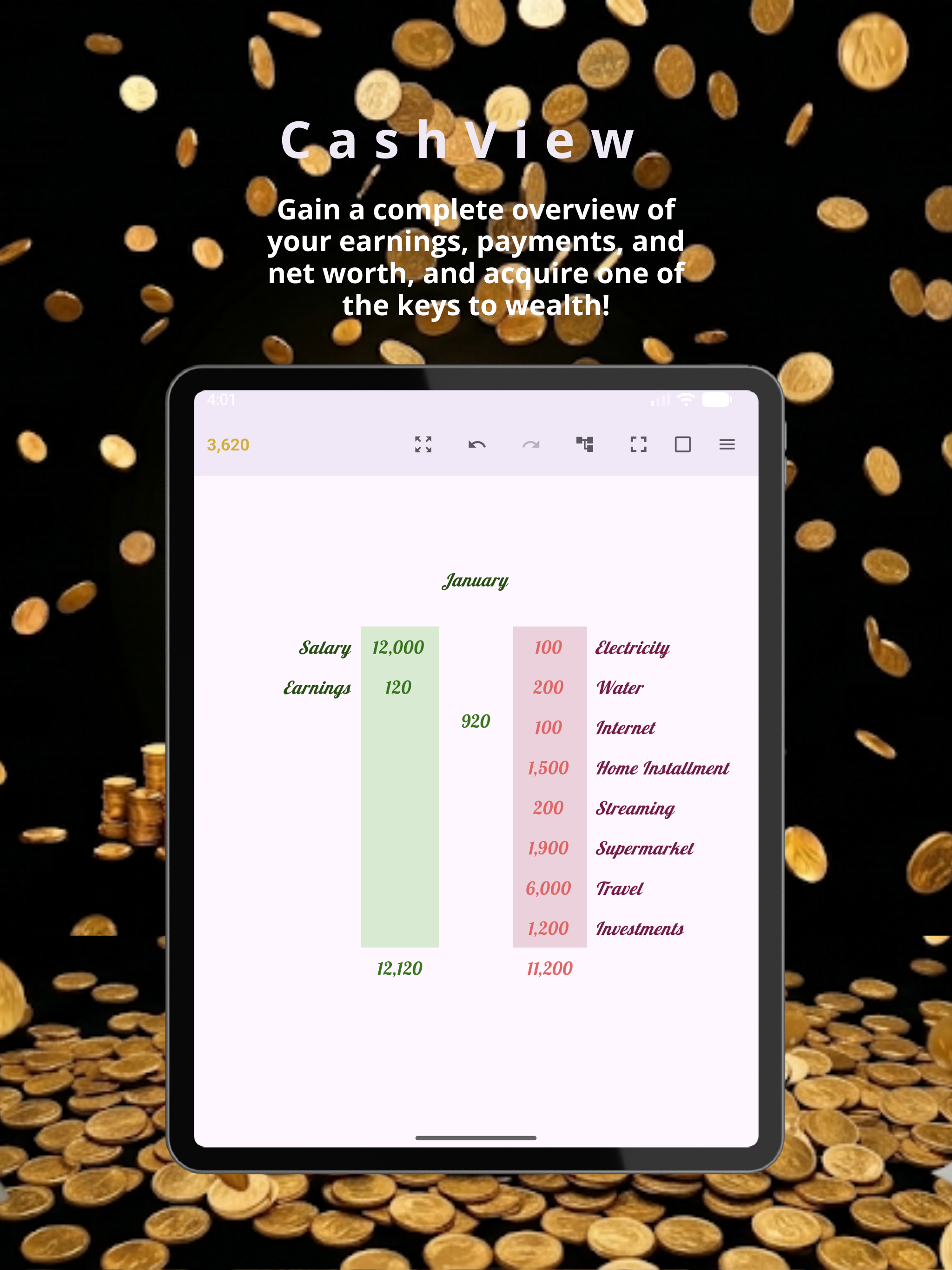 CashView - Budget & Expense screenshot 7