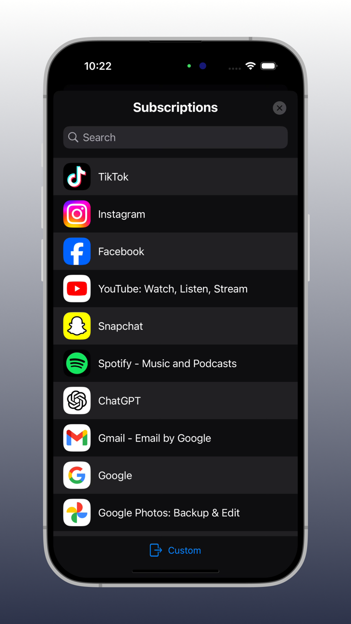 Track Paid Apps – My Purchases