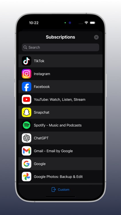 Subscriptions Manager, Tracker screenshot-3
