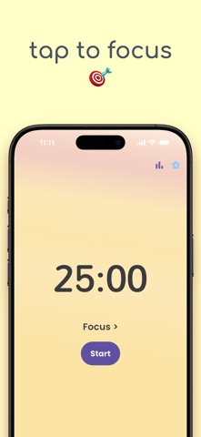 Pommmo - Pomodoro focus timer Screenshot 2 of 7