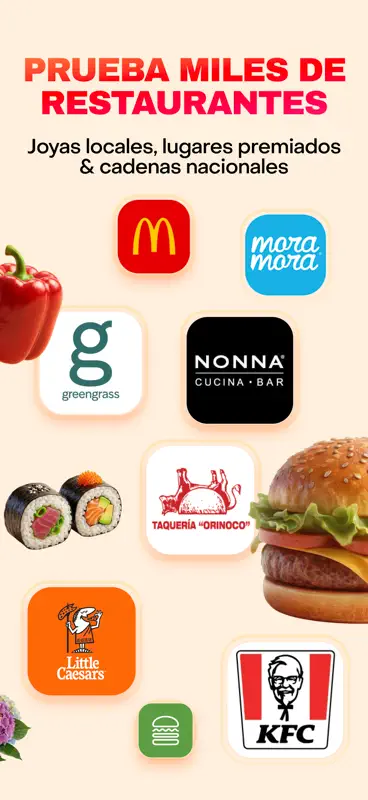 Rappi: Food, delivery y más screenshot 3 of 9