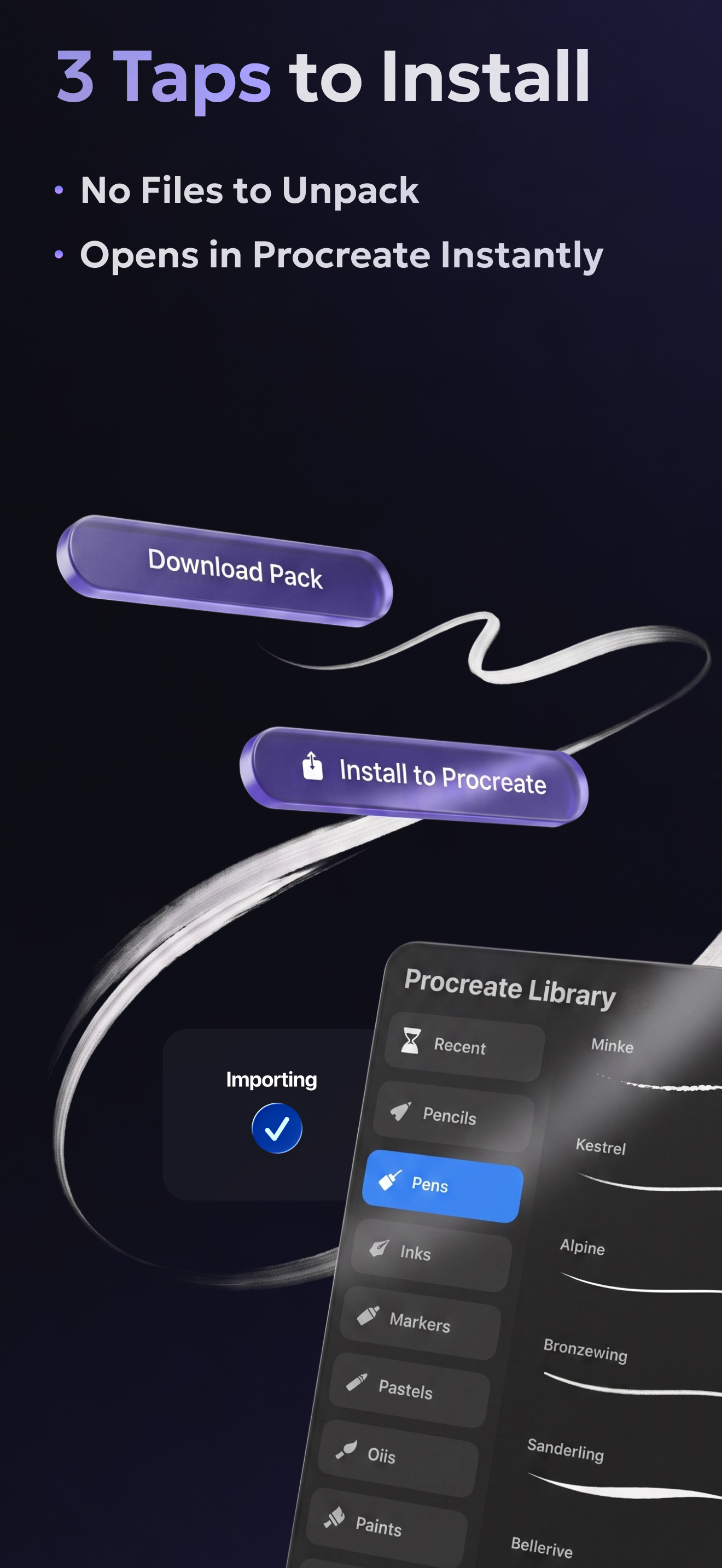 Procreate Brushes · BrushKit screenshot 3