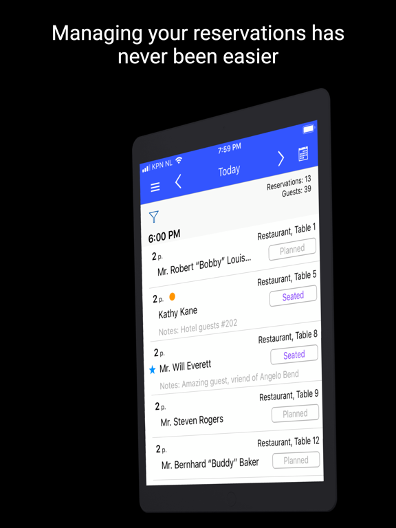Guestplan iPad screenshot 7 - Productivity app