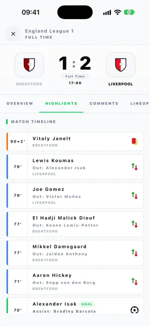 FutbolHub screenshot 2