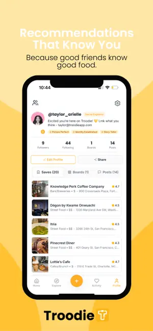 Troodie screenshot 3
