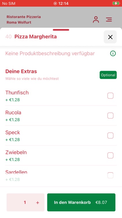 Ristorante Pizzeria Roma AT screenshot-3